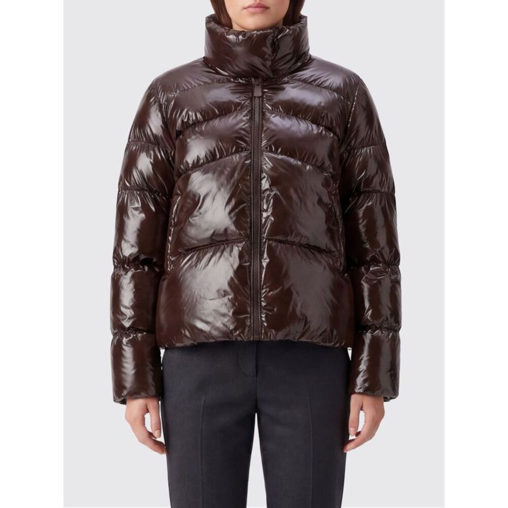 Pinko Quilted Water-Repellent Nylon Short Puffer Jacket With High Neck